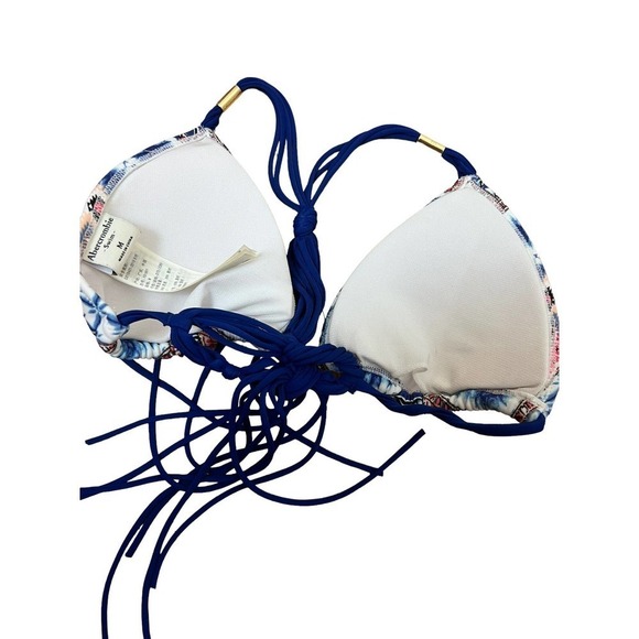 Abercrombie Blue Swim Bikini Top Medium - Picture 4 of 4